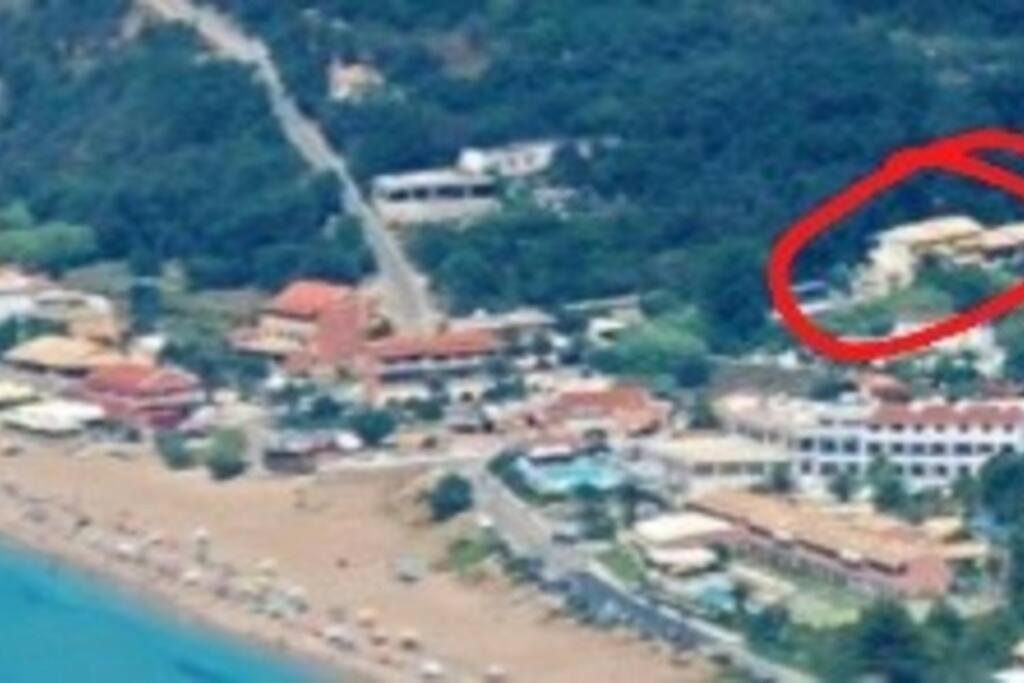 Апартаменти Corfu Escape Five Айос-Єорйос-Пагон Екстер'єр фото